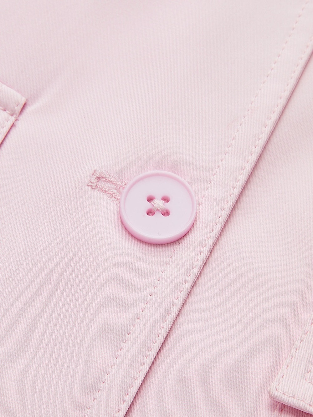 Commense PU Collar Cropped Jacket - Picture 2 of 6